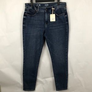 a.n.a. Jeans New Mid Rise Skinny Size 12 NWT
